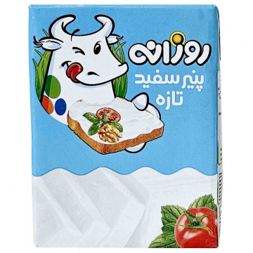 پنیر سفید نسبتا چرب روزانه 210 گرمی